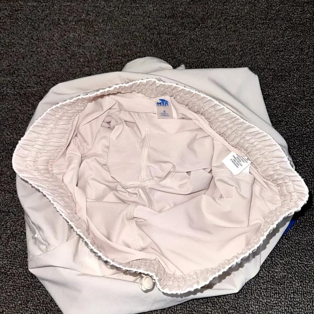 MTA Sport Skort Skirt Womens Small White Stretch Performance Tennis Athletic NWT - Picture 4 of 9